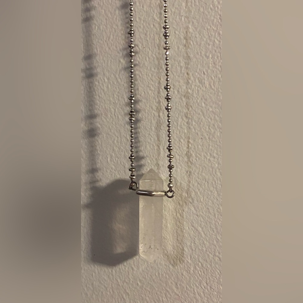 Semi precious quartz necklace